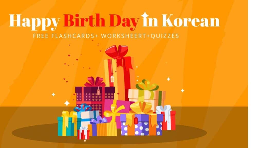 Happy Birthday In Korean|with Lyrics, Song & Pronunciation