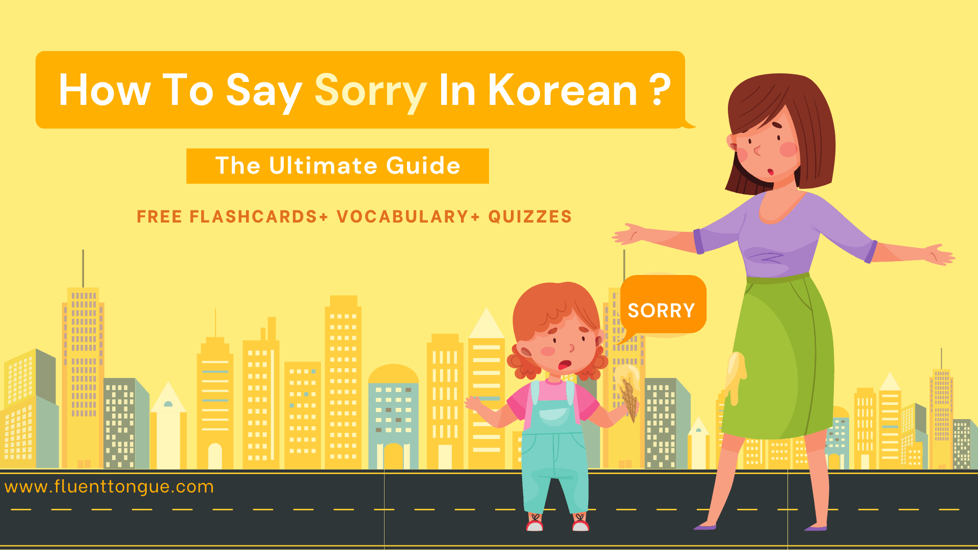 10 true ways to say Sorry in Korean language(+pronunciation)