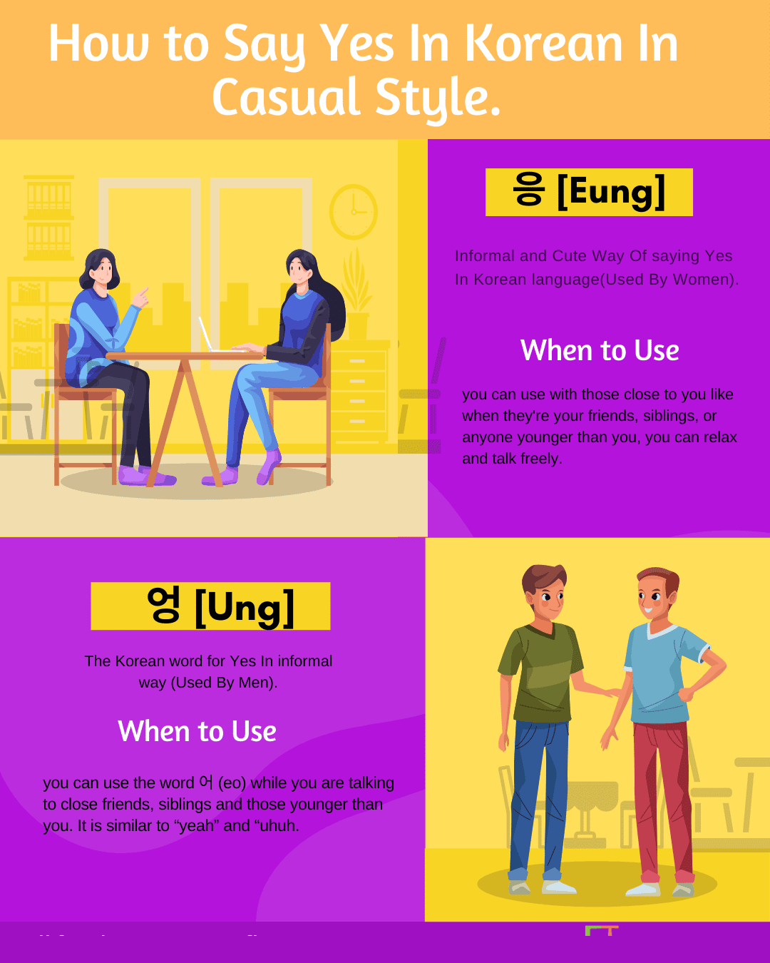 Yes In Korean Informal: How to Say Yes In Korean In Casual Style.