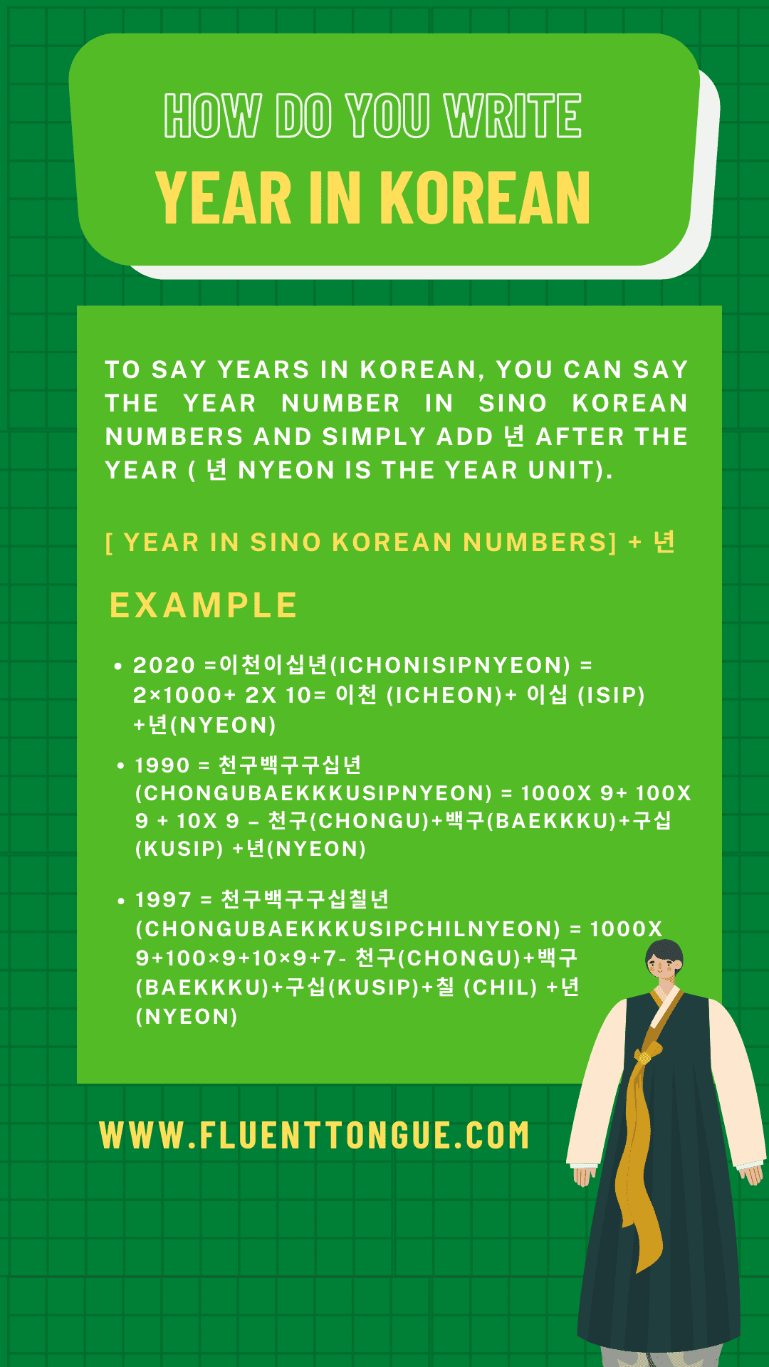 date in korean